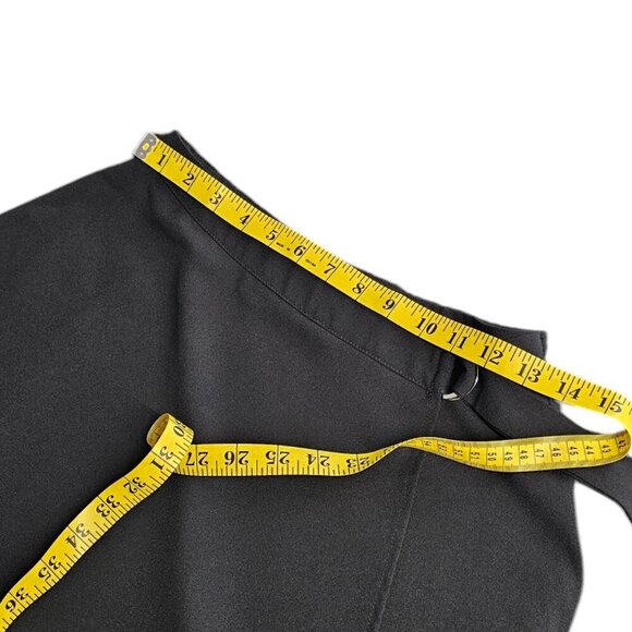 Streetwear Society Womens Wrap Skirt, Mini, Black, Belted, Size Small - Picture 2 of 7